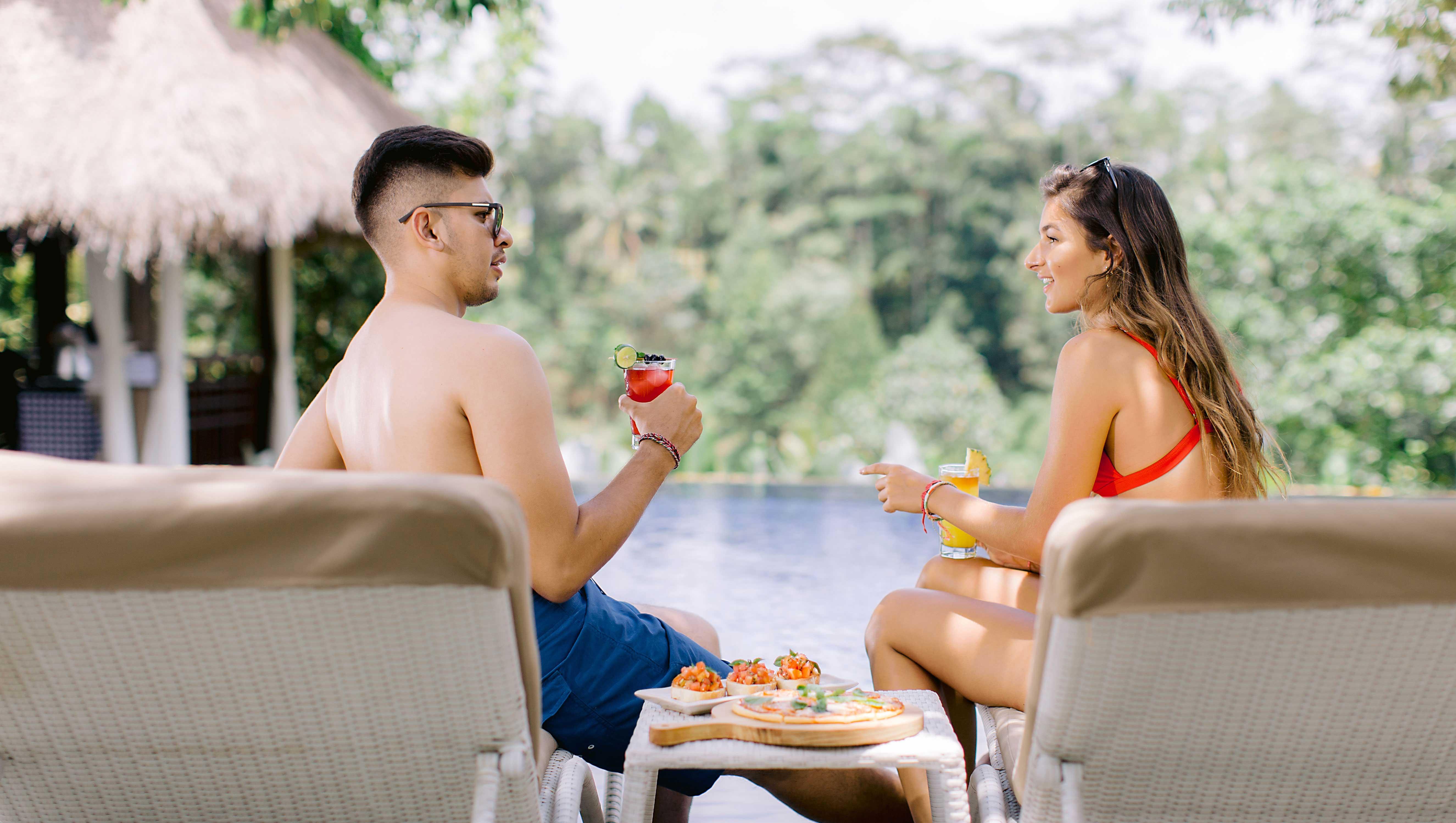 Tejaprana Resort & Spa Ubud Zewnętrze zdjęcie A couple at a resort in Bali, Indonesia