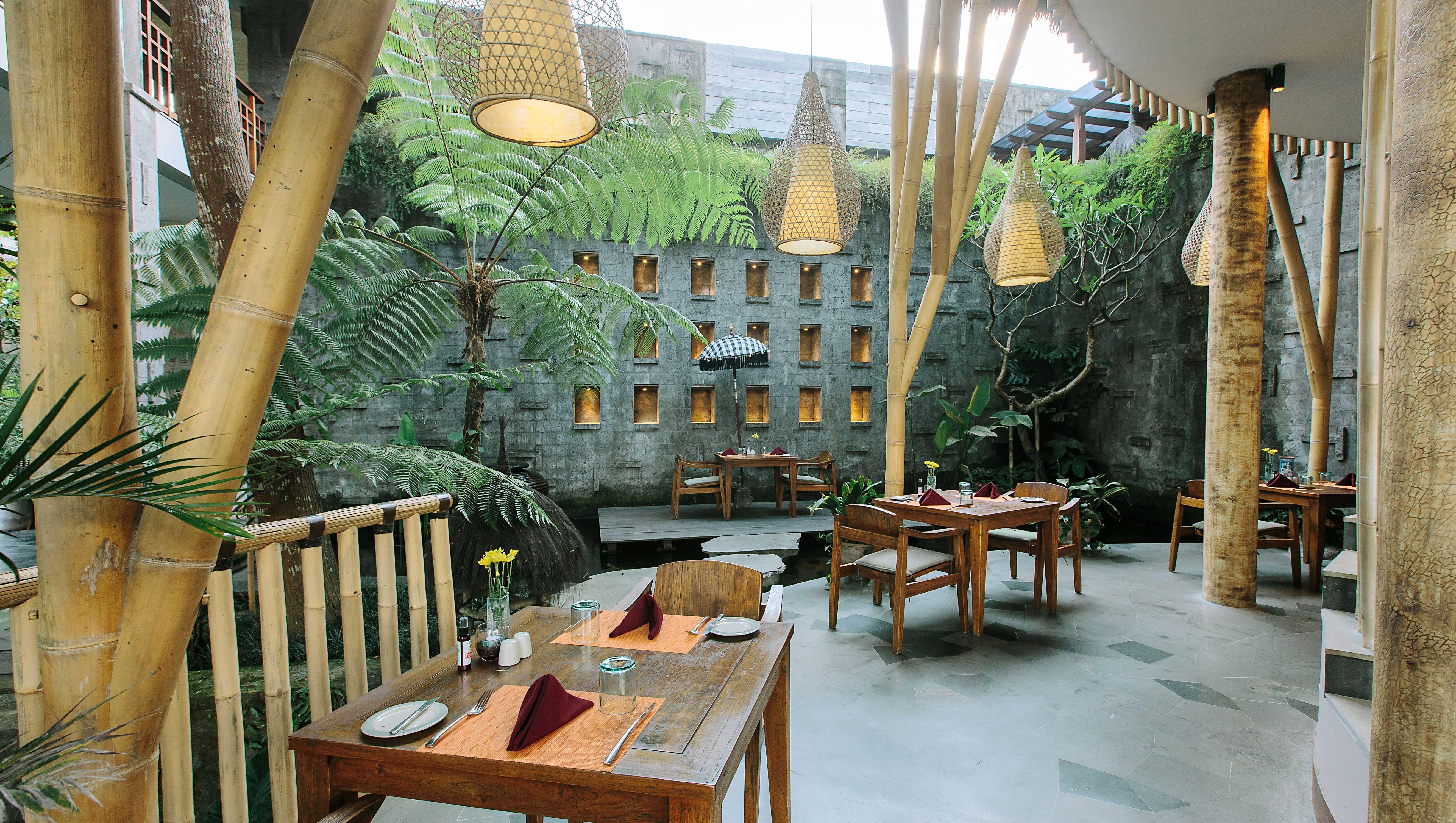 Tejaprana Resort & Spa Ubud Zewnętrze zdjęcie The restaurant