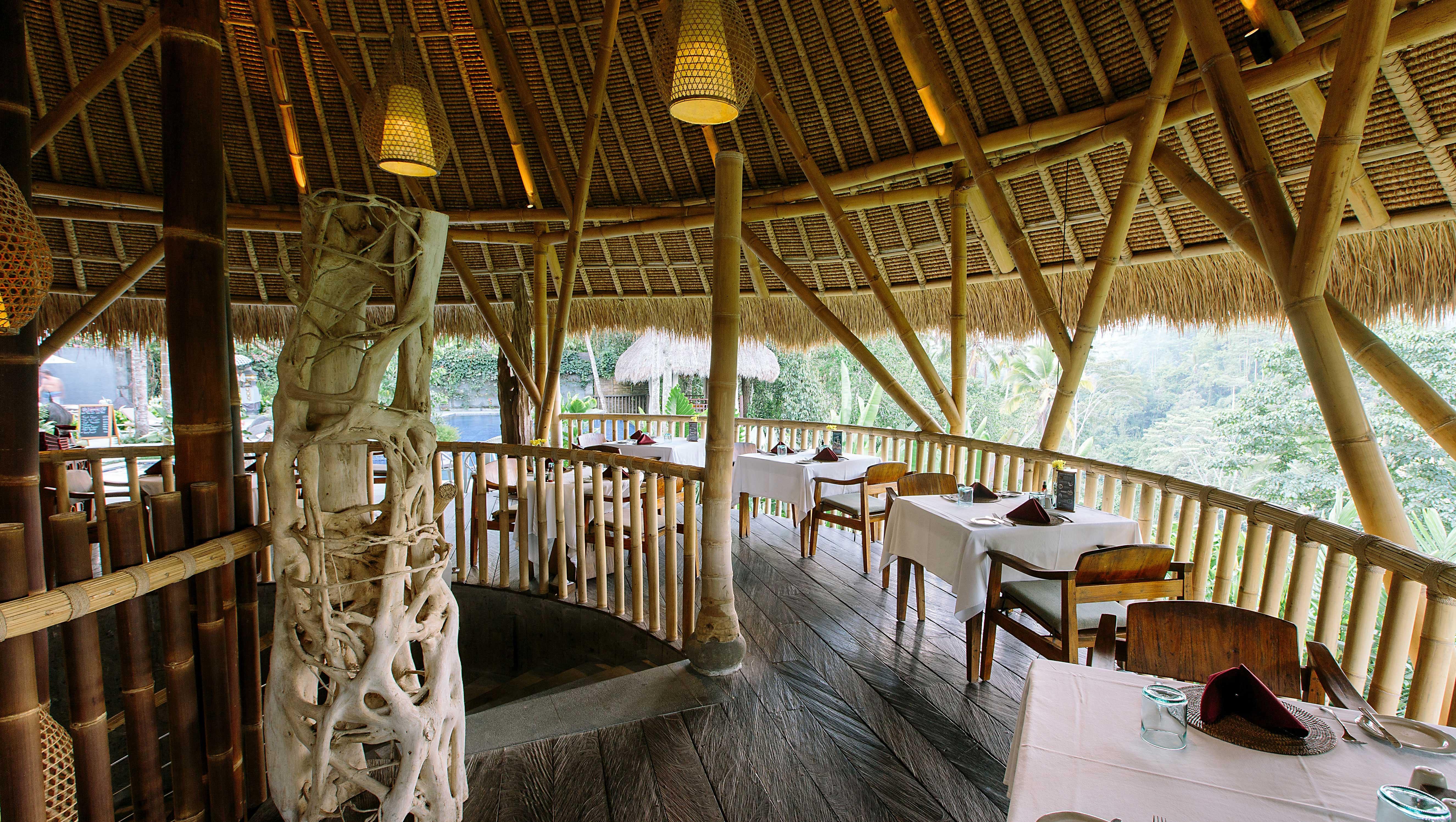 Tejaprana Resort & Spa Ubud Zewnętrze zdjęcie The restaurant at the resort