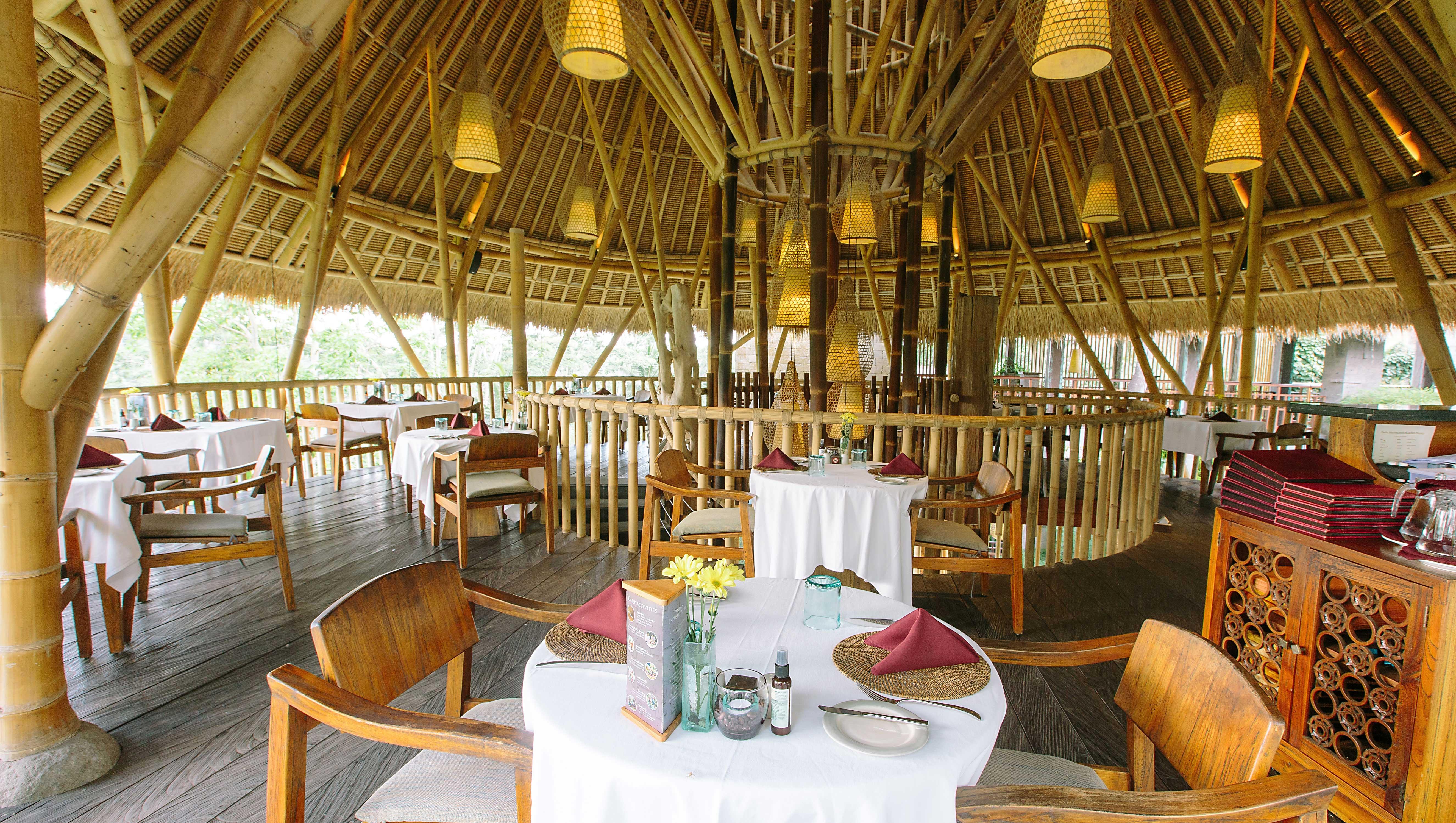 Tejaprana Resort & Spa Ubud Zewnętrze zdjęcie The restaurant at the resort