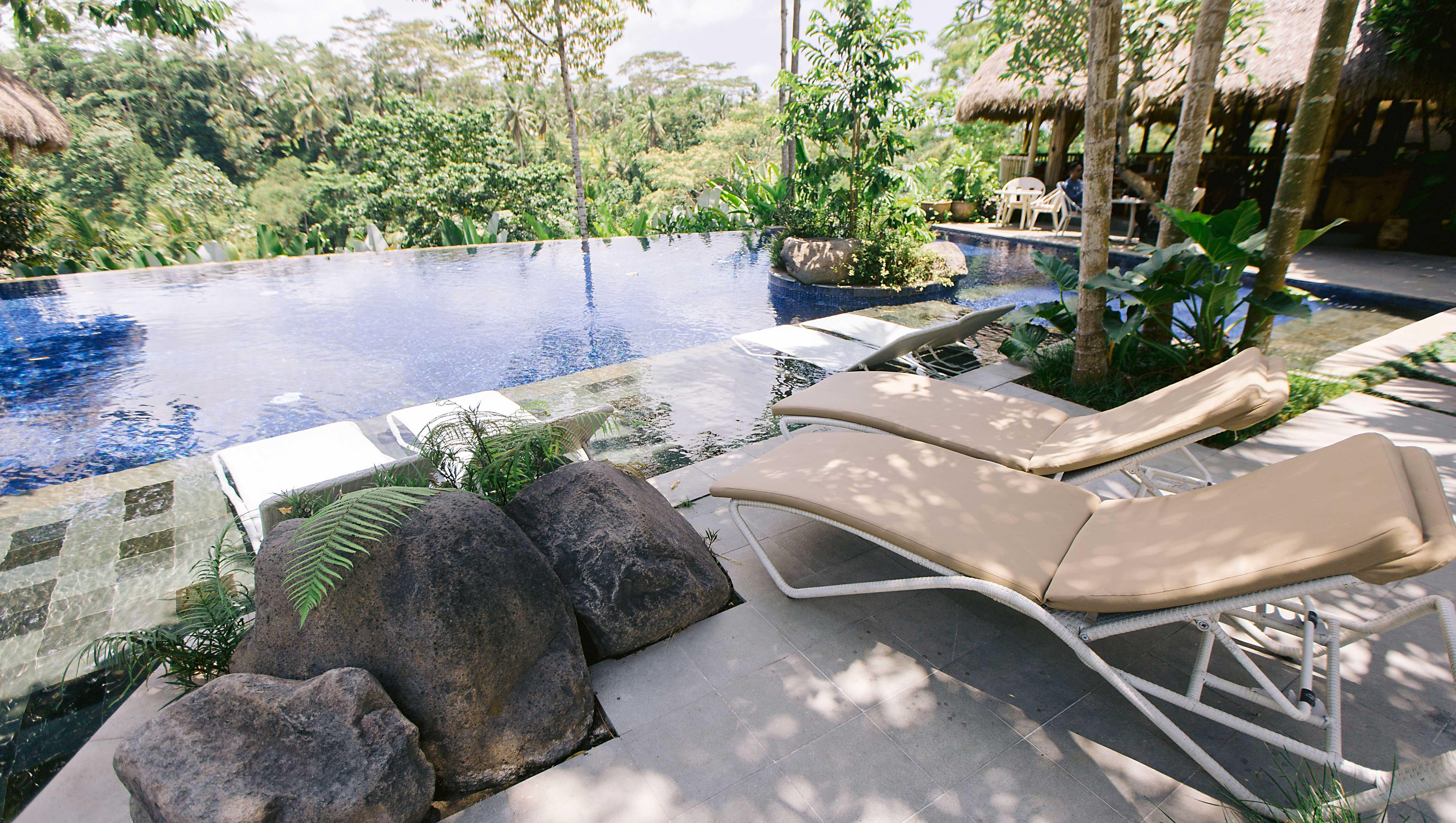 Tejaprana Resort & Spa Ubud Zewnętrze zdjęcie The resort's pool